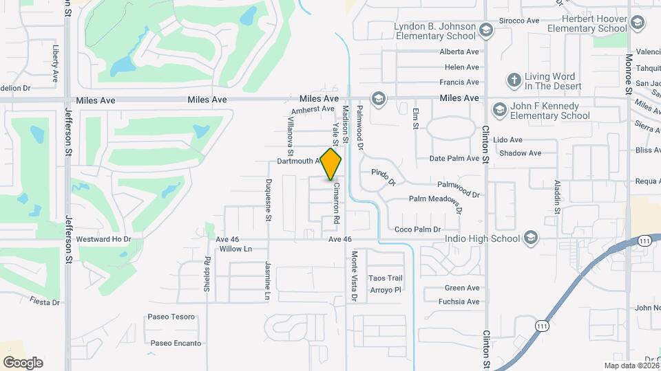 80940 Shenandoah Ave Map and Location Details