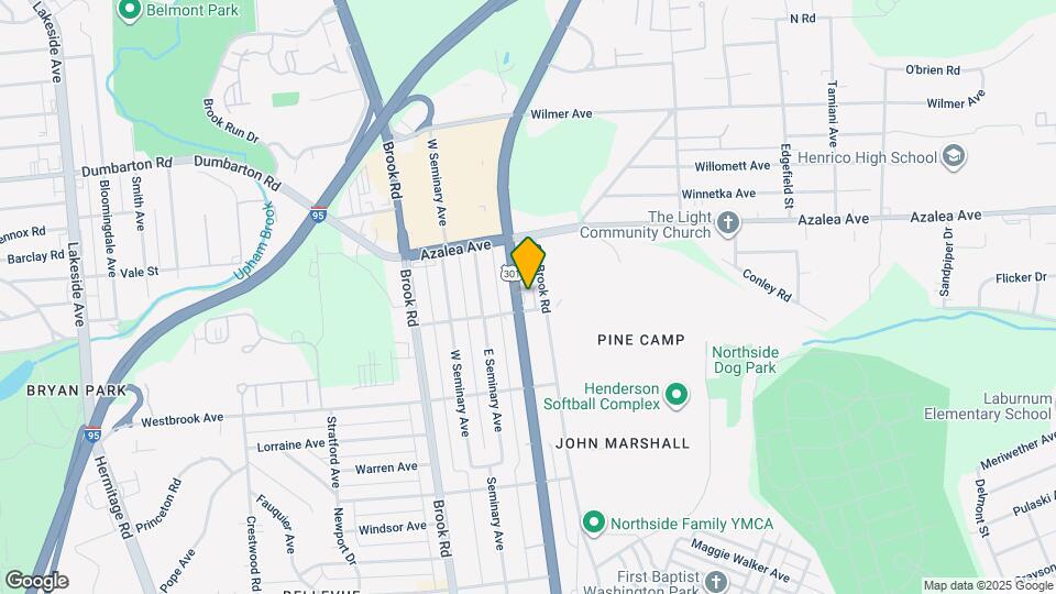 4903 Chamberlayne Ave Map and Location Details