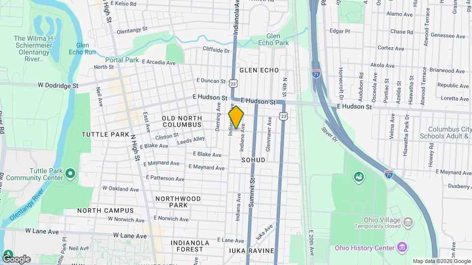 327 Clinton St Map and Location Details