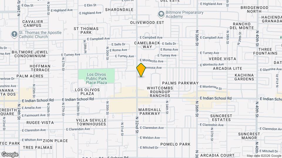 4225 N 32nd Pl, Unit SI ID1468029P Map and Location Details