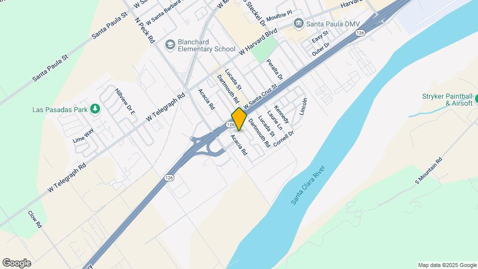 525-529 Acacia Rd Mapa y Detalles de la Ubicación