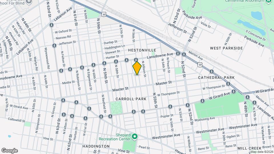 1456 N 56th St Map and Location Details
