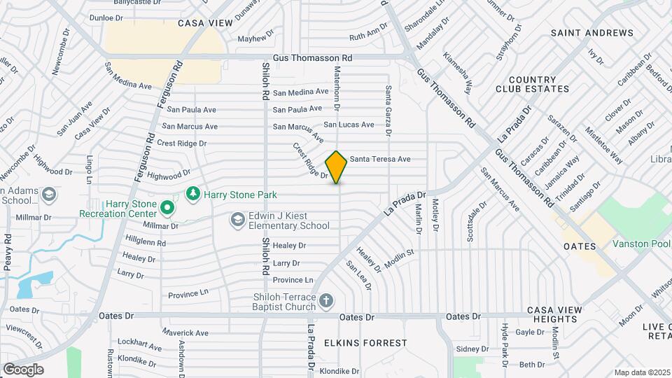 2945 Andrea Ln Map and Location Details