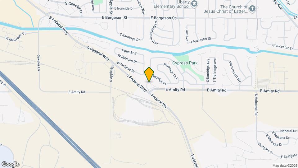 1251 E Echelon Rdg Ln Map and Location Details