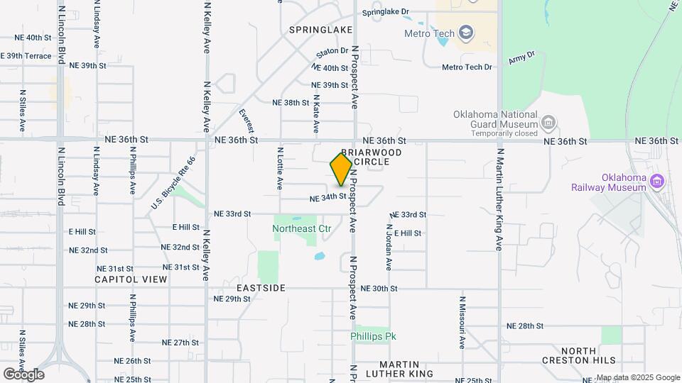 1437 NE 34th St Map and Location Details