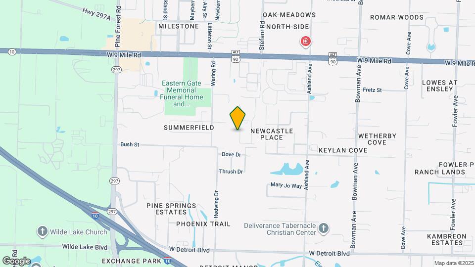 1543 Iroquois Ct Map and Location Details