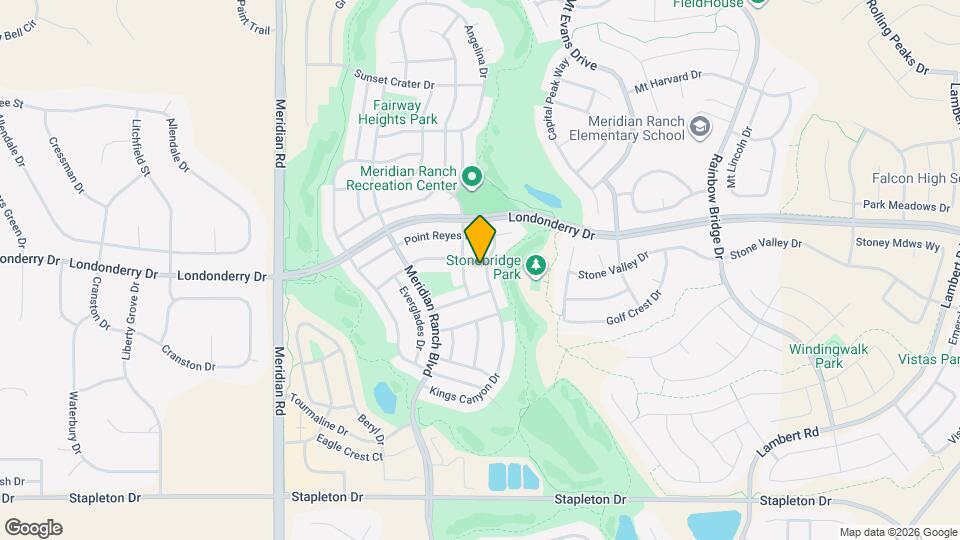 10116 Kings Canyon Dr Map and Location Details