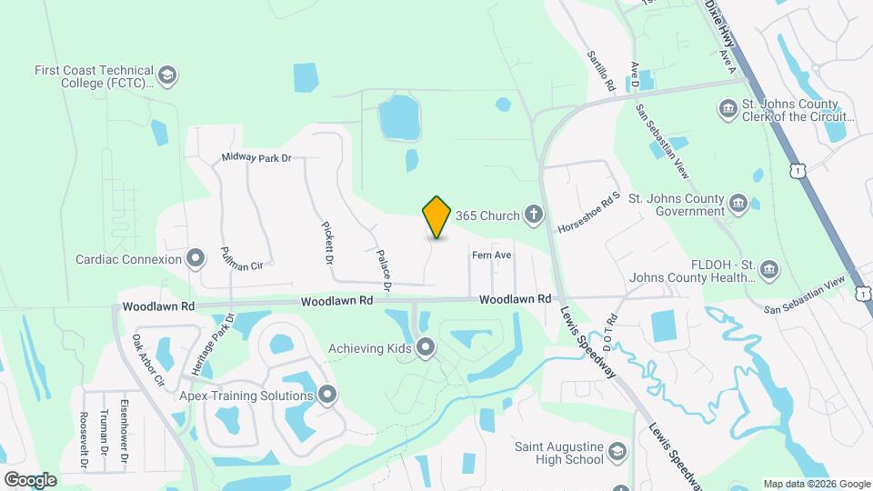 124 Cody St Map and Location Details