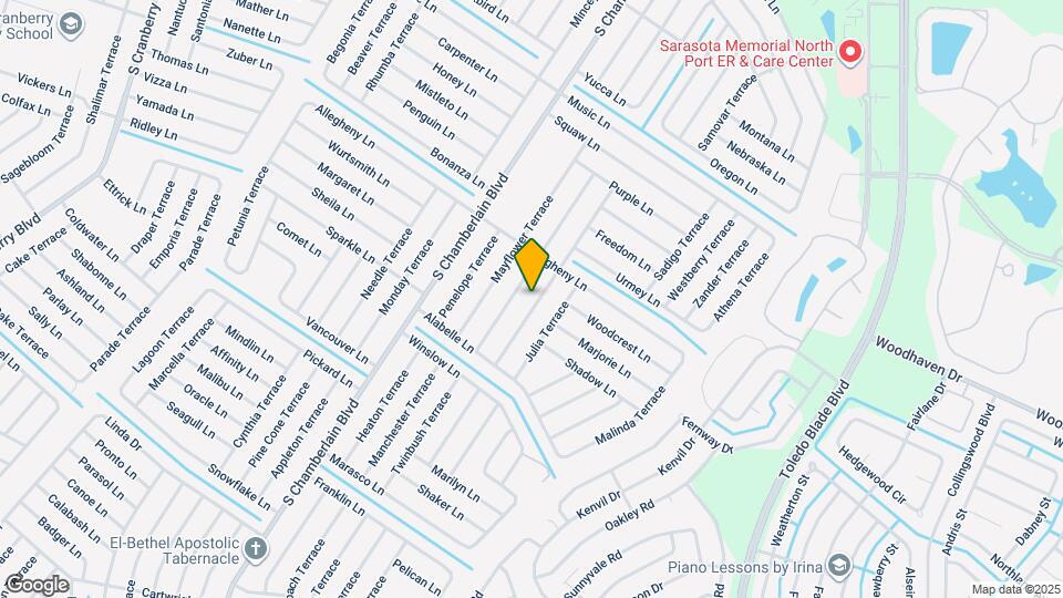 3259 Toluca Terrace Map and Location Details
