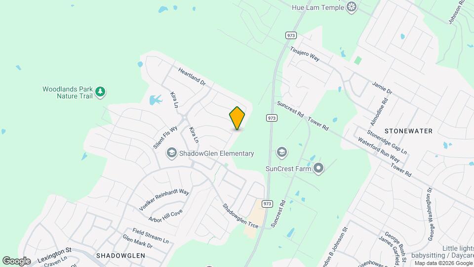 14225 Fallsprings Way Map and Location Details