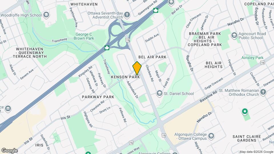 2243 Miramichi St Map and Location Details