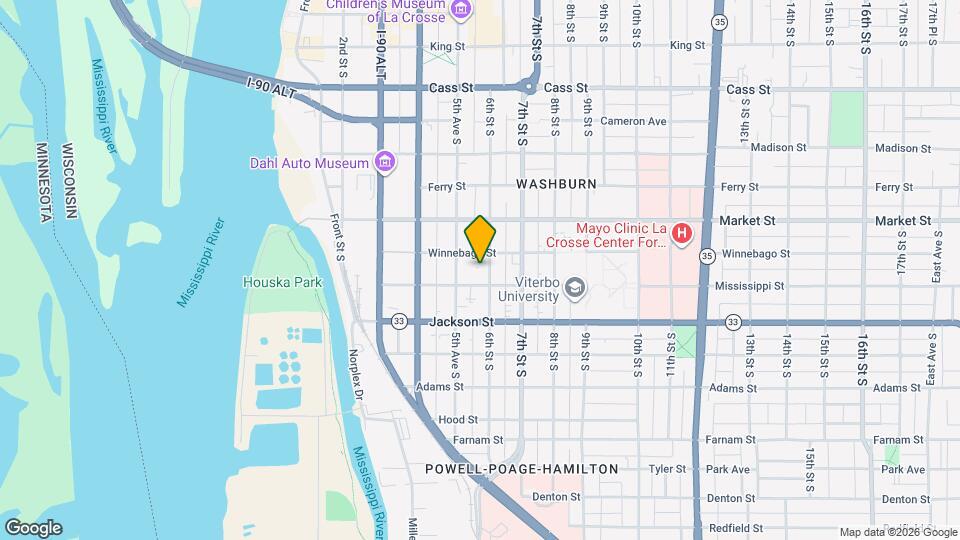 818 6th St S Map and Location Details