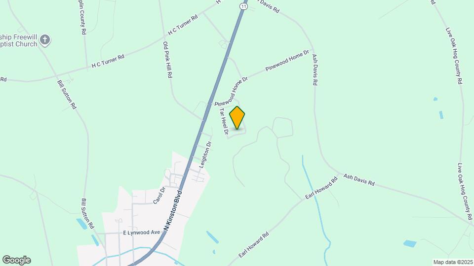 2718 Hatteras Dr Map and Location Details