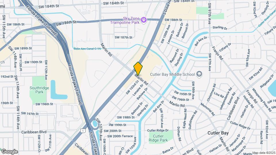 19502 SW 103rd Ct Map and Location Details