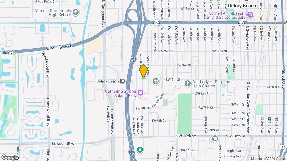 413 SW 15th Ave Map and Location Details