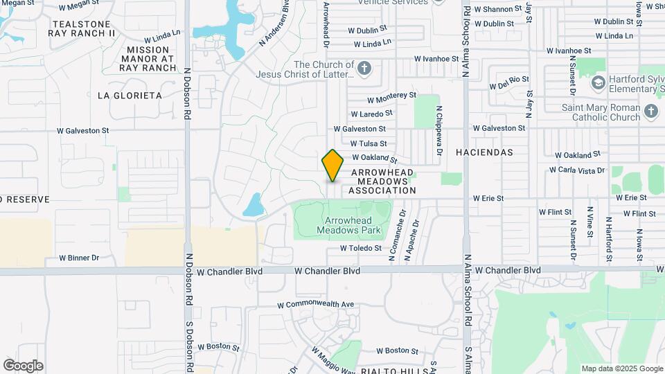 409 N Arrowhead Dr Map and Location Details