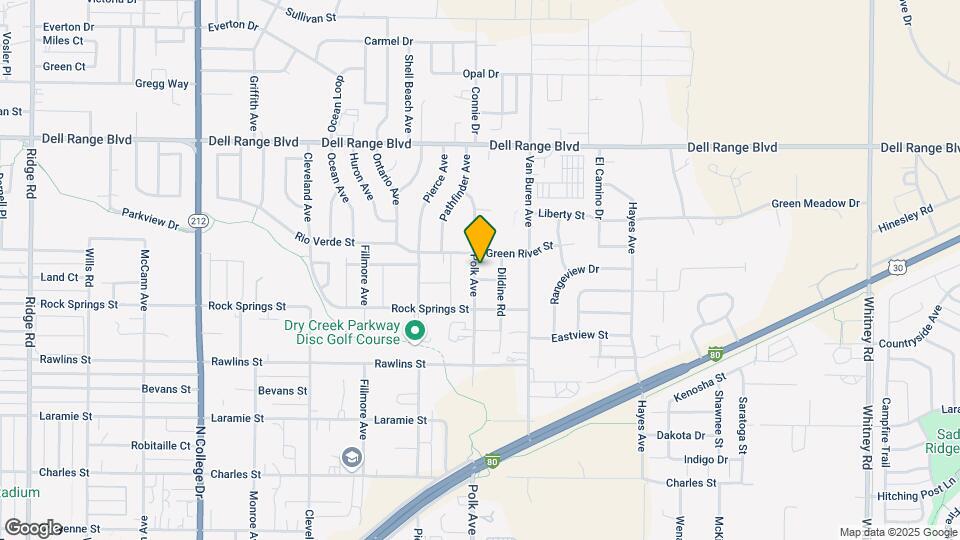 5002 Sunny Ridge Ln Map and Location Details