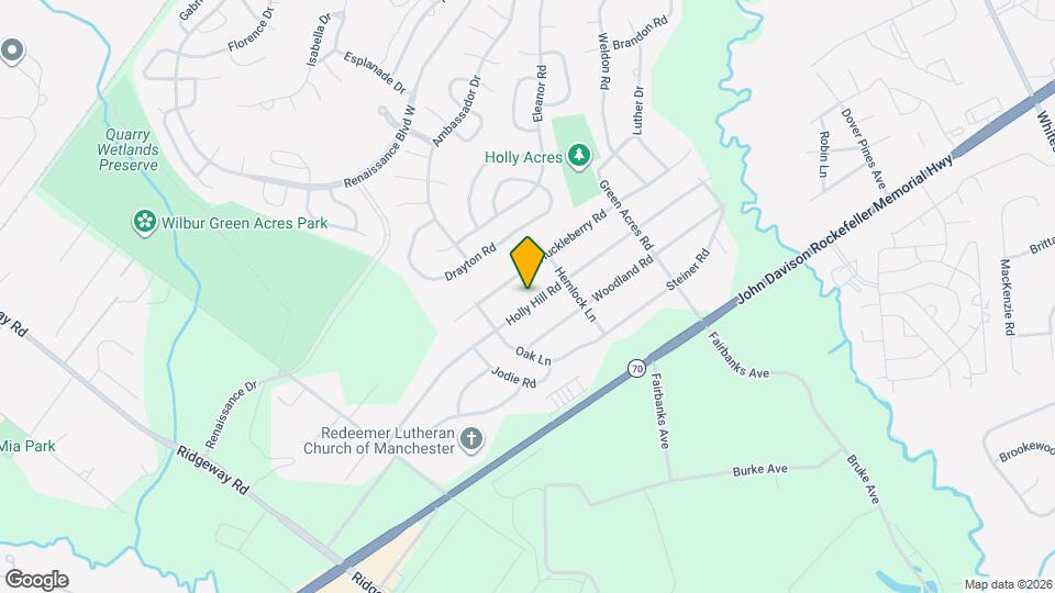 2349 Holly Hill Rd Map and Location Details