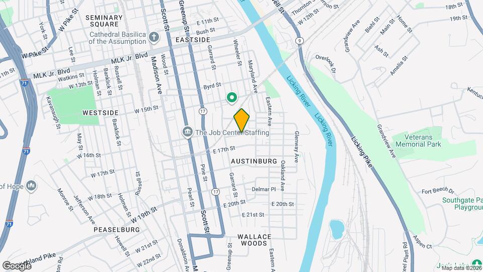 329 E 16th St Mapa y Detalles de la Ubicación