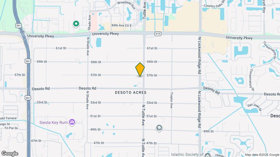 5645 N Tuttle Ave Map and Location Details