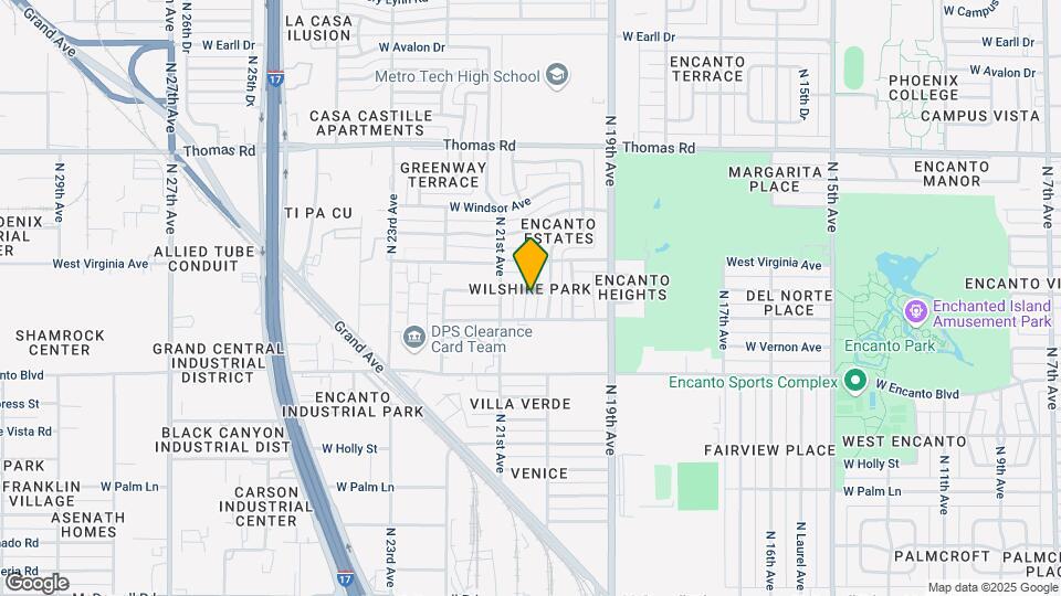 2417 N 20th Dr Map and Location Details
