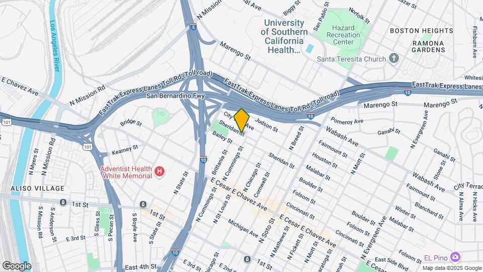 2014 Sheridan St Map and Location Details