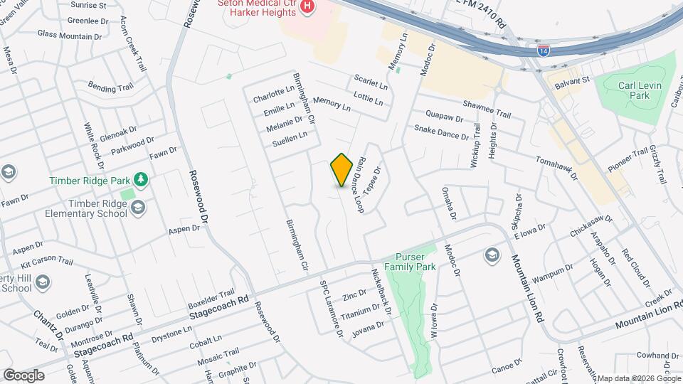 5506 Kemosabe Dr Map and Location Details