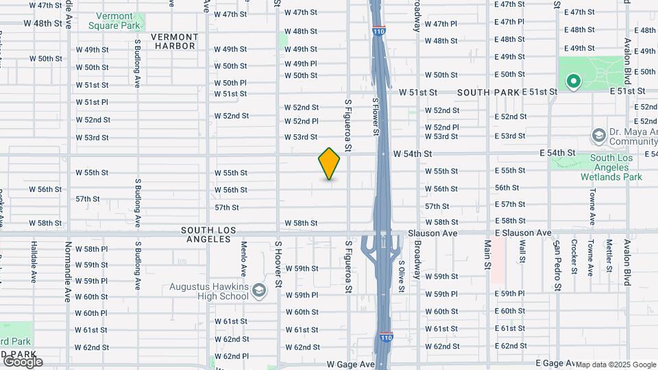 531 1/2 W 56th St Map and Location Details