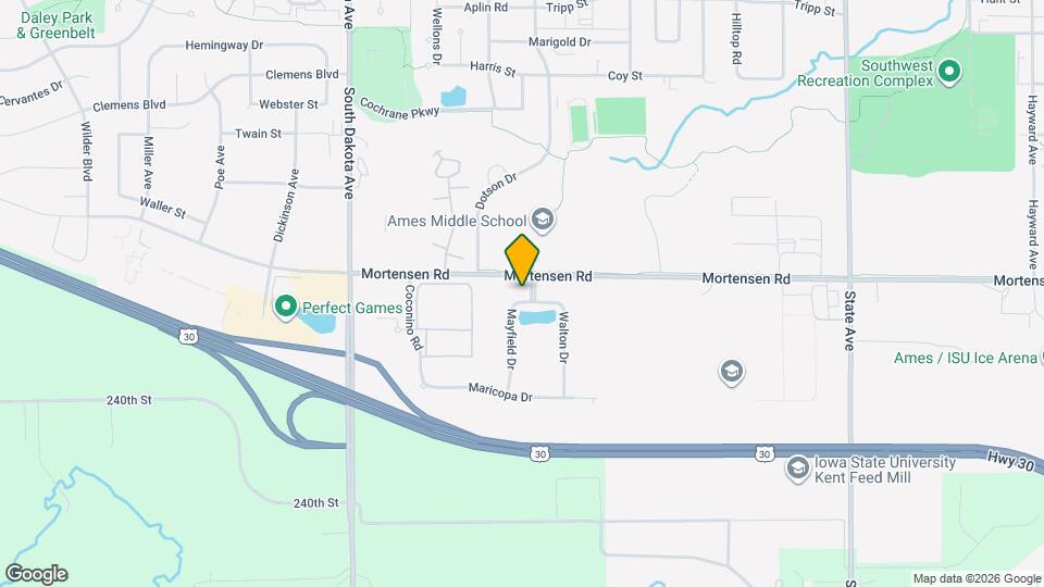 1209 Mayfield Dr Mapa y Detalles de la Ubicación