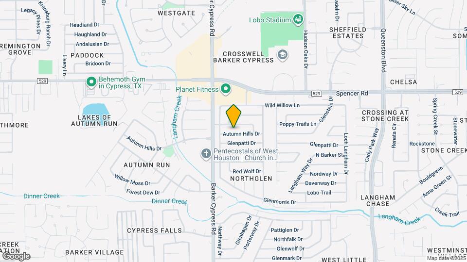 17902 Autumn Hills Dr Map and Location Details