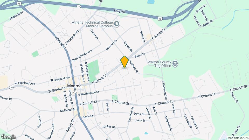 208 Mobley Cir Map and Location Details