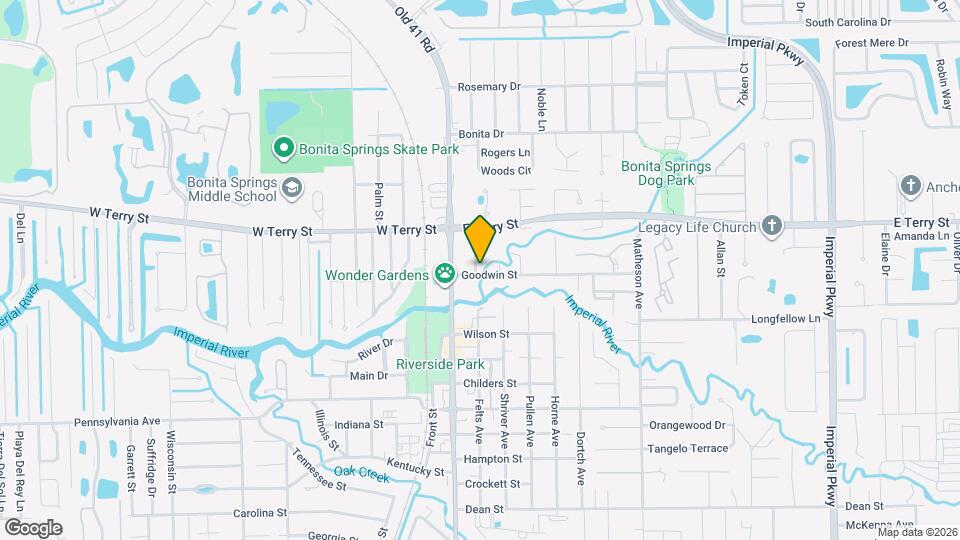 27105 Center Ave Map and Location Details