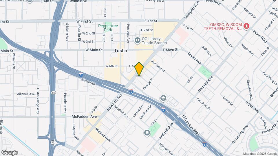 1032 Bonita St. Map and Location Details