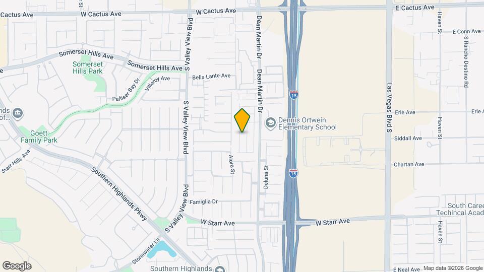 10974 Florence Hills St Map and Location Details