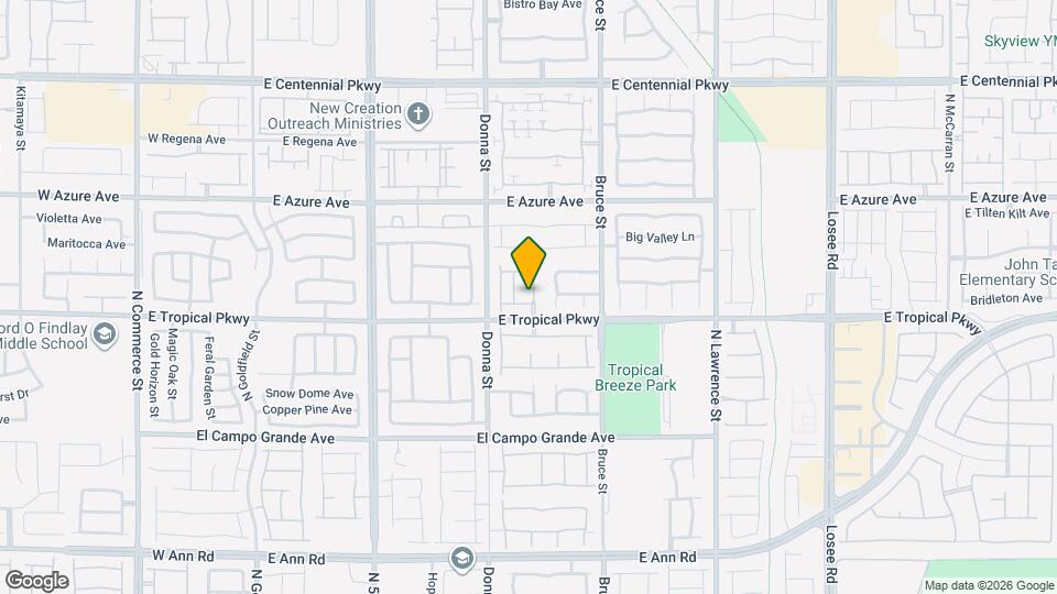 1014 Rustridge Ave Map and Location Details