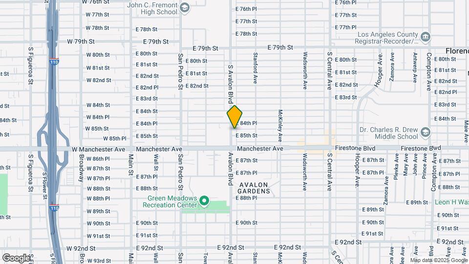 8460-8468 Avalon Blvd Map and Location Details