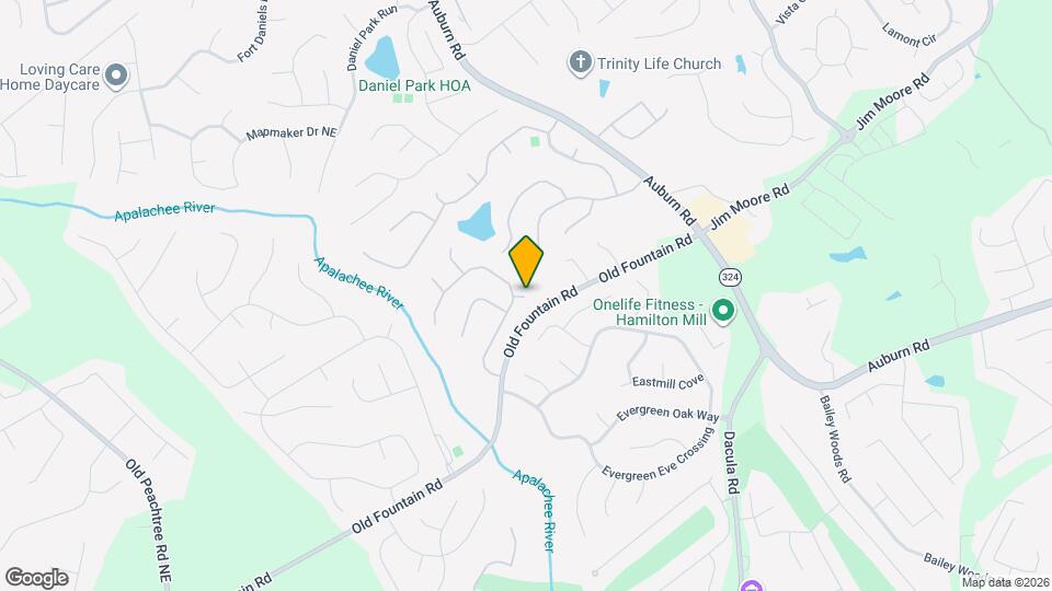 1281 Carson View Ct Map and Location Details