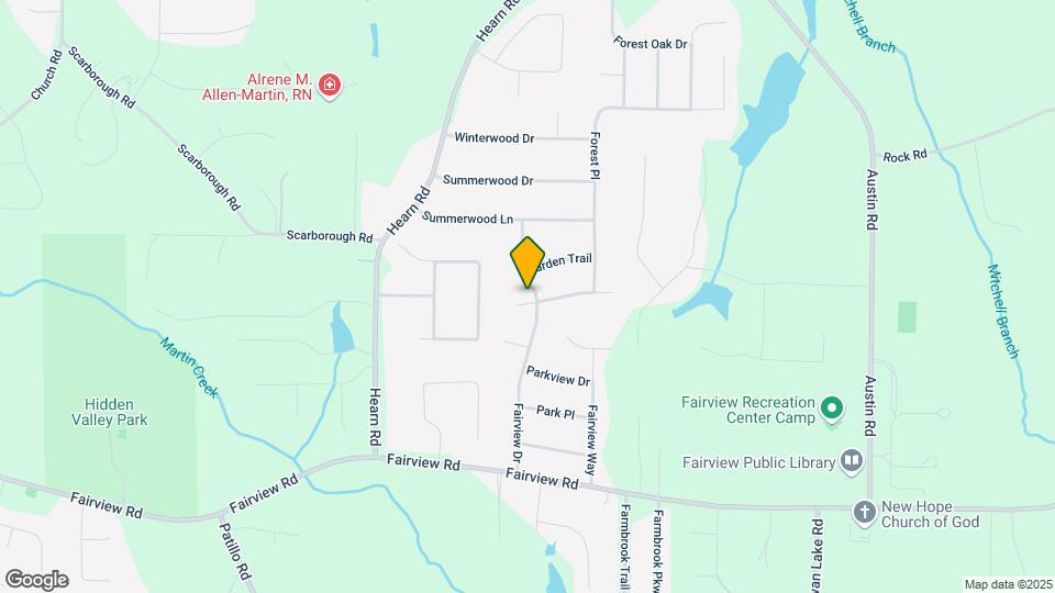 134 Fairview Dr Map and Location Details