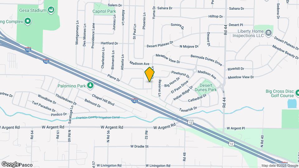 3606 Cook Ln Map and Location Details