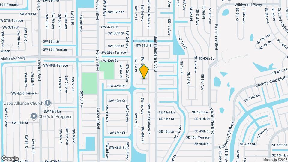 4127 SW 1st Ave Map and Location Details