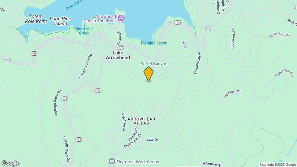 301 Canyon Crest Ln Map and Location Details