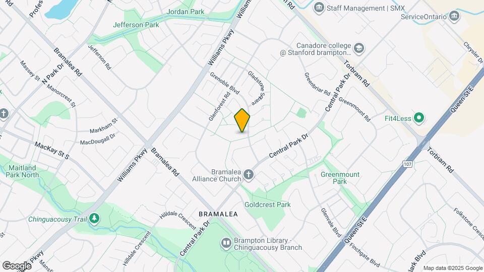 7 Greenhills Sq Map and Location Details