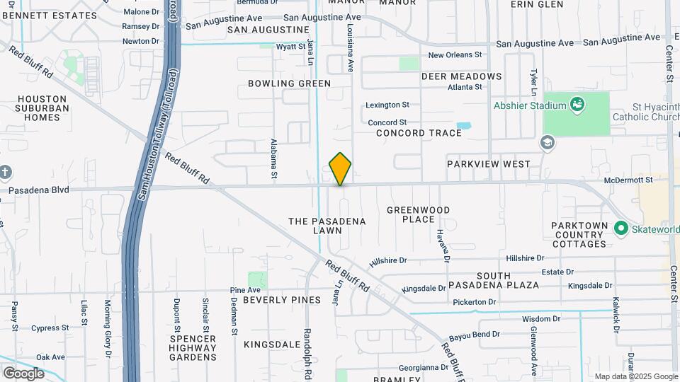 Pasadena Trails Mobile Home Park Mapa y Detalles de la Ubicación