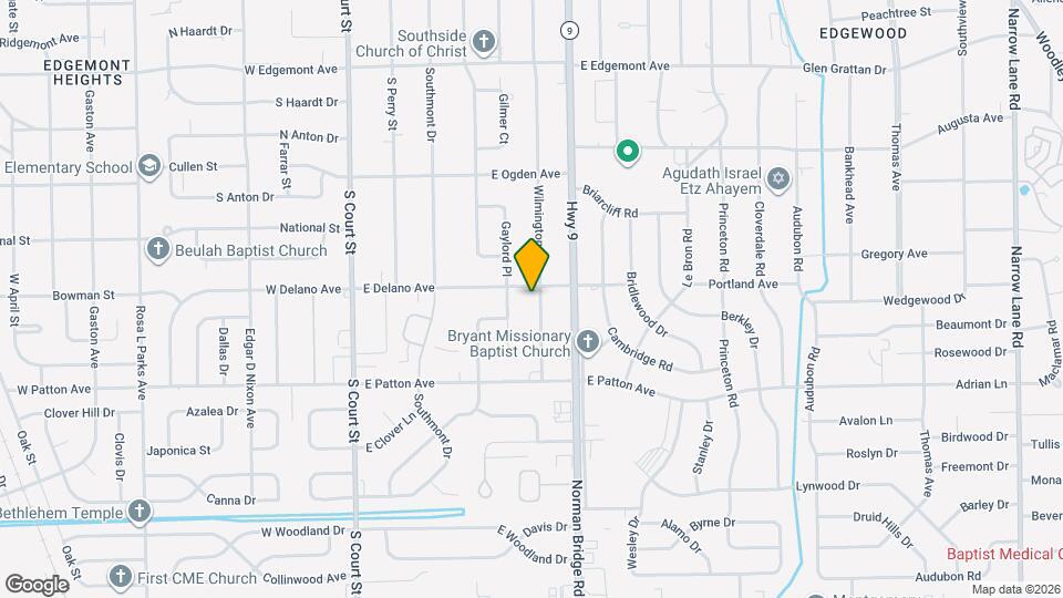 3608 Wilmington Rd Map and Location Details