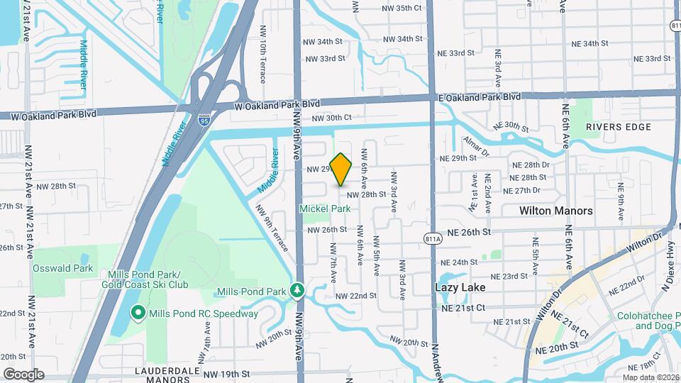 2804 NW 7th Ave Mapa y Detalles de la Ubicación