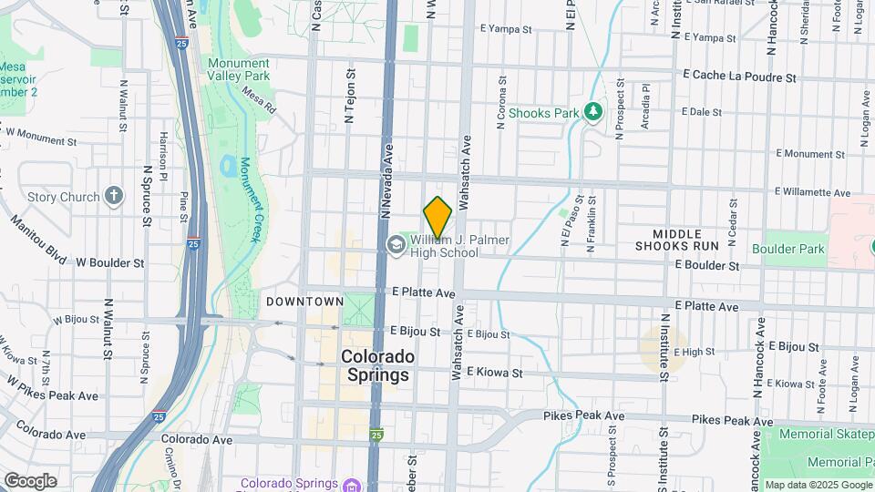 205 Cheyenne Ave Map and Location Details