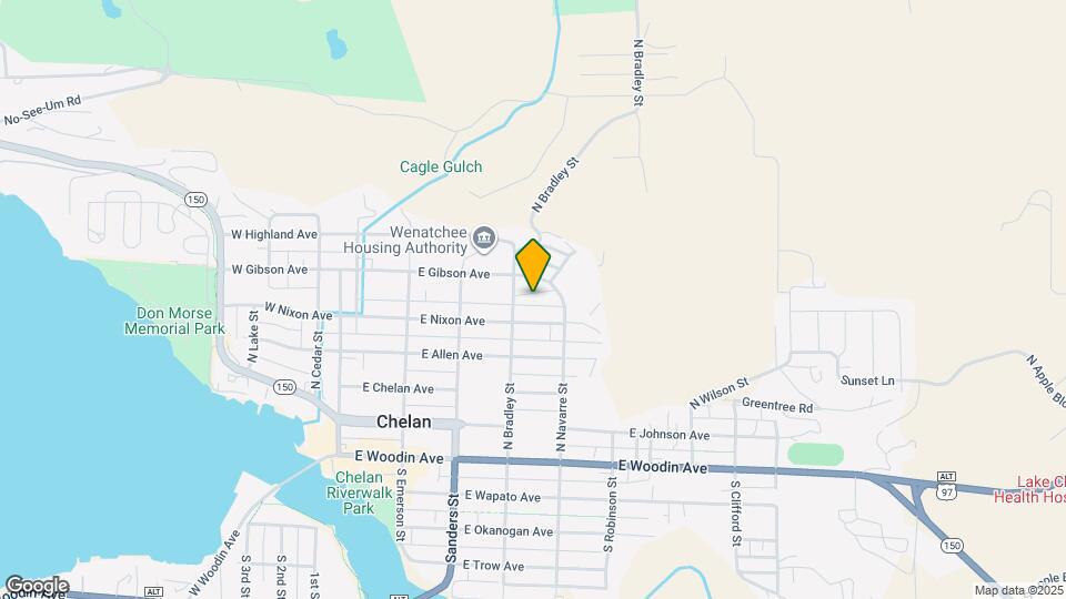 416 E Eli Ave Mapa y Detalles de la Ubicación