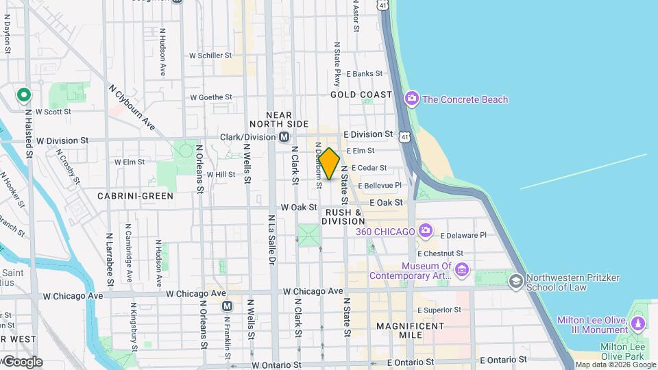 25 W Maple St Map and Location Details