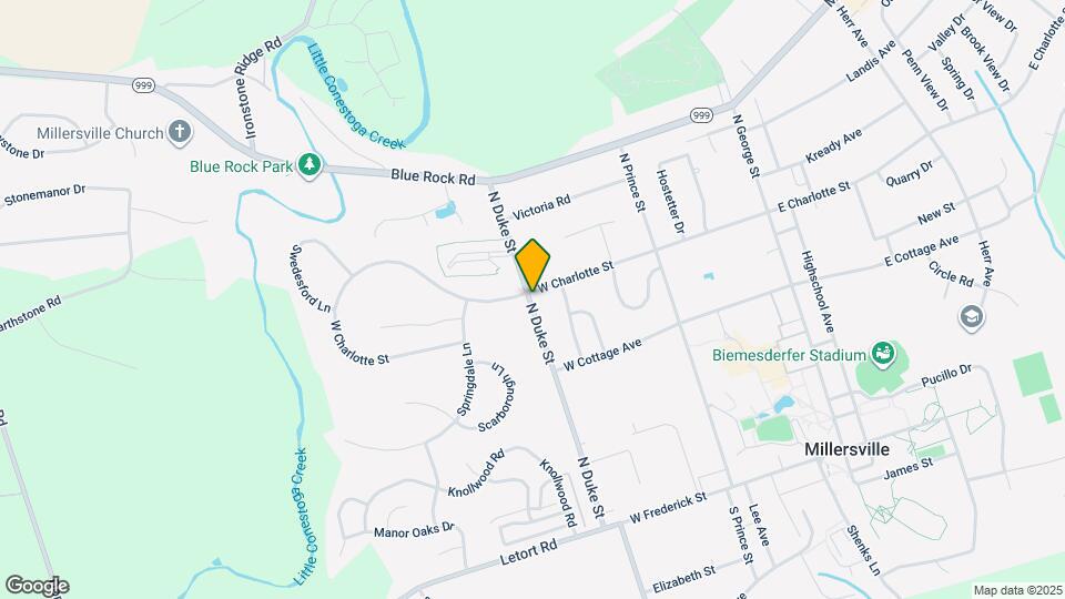 396 N Duke St Map and Location Details