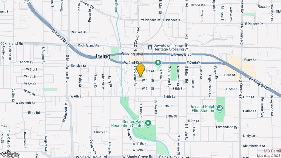 307 W 4th St Map and Location Details